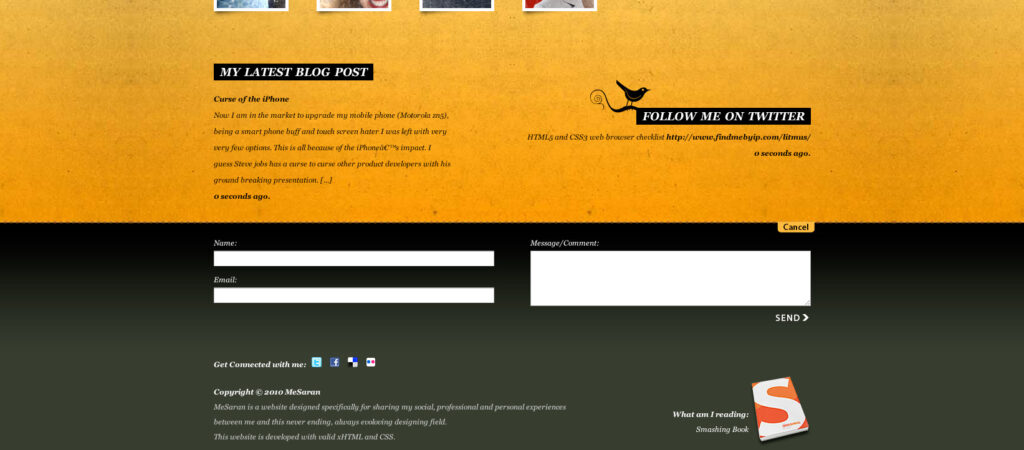 Mesaran 2.0 - Contacts - Desktop