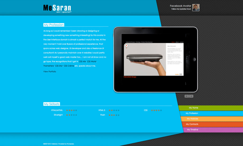 Mesaran 3.0 - Work - Desktop