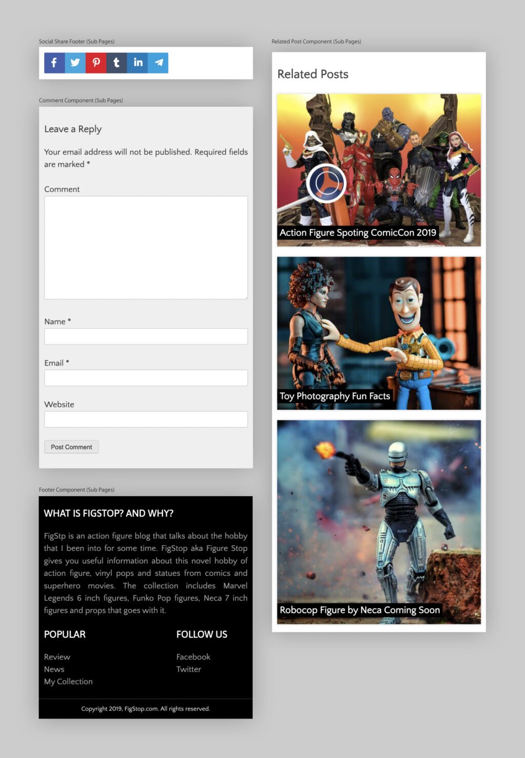 Figstop - Comments - Visual Design Mobile