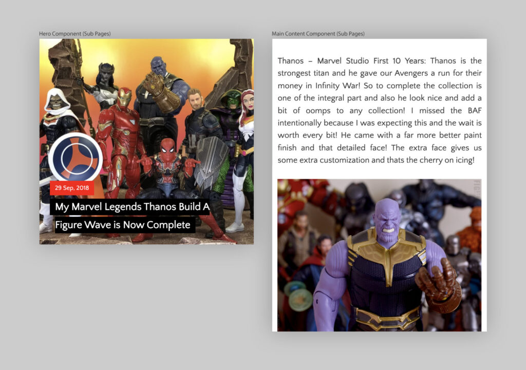Figstop - Hero/Content - Visual Design Mobile