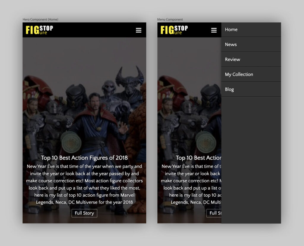Figstop - Hero - Visual Design Mobile
