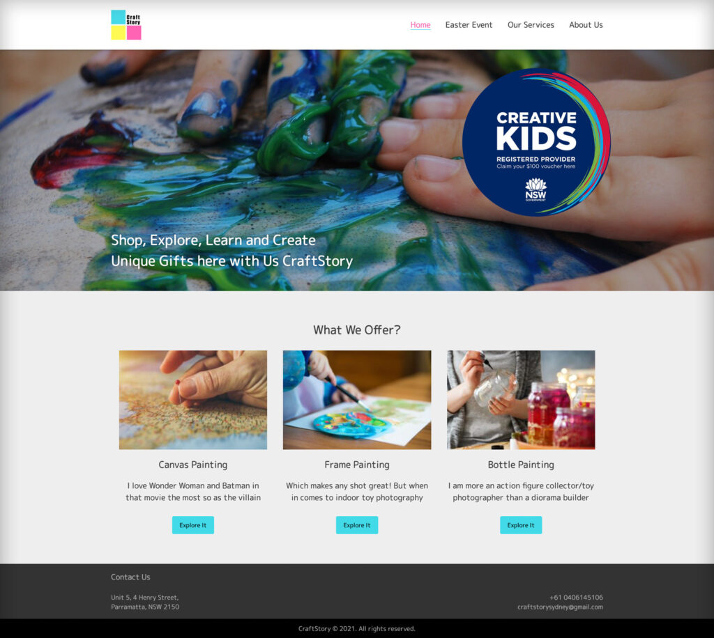 Home Page - WordPress