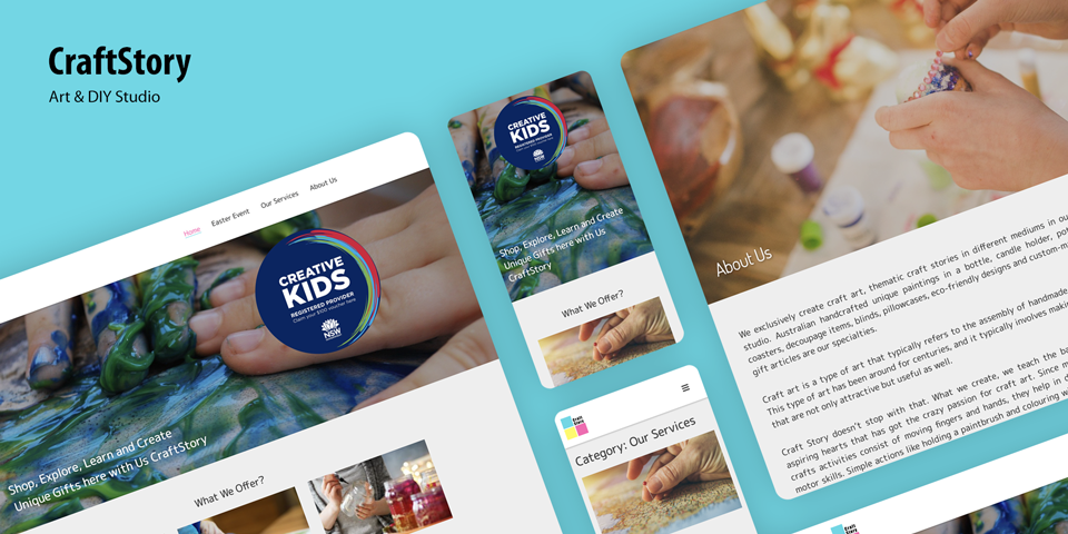 CraftStory (Sydney) Gets Branding Revamp and Website